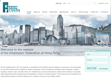 Tablet Screenshot of efhk.org.hk